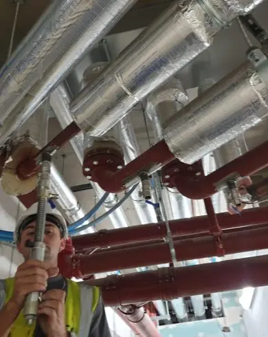 What is Hot Tapping? Contractors installing hot tap