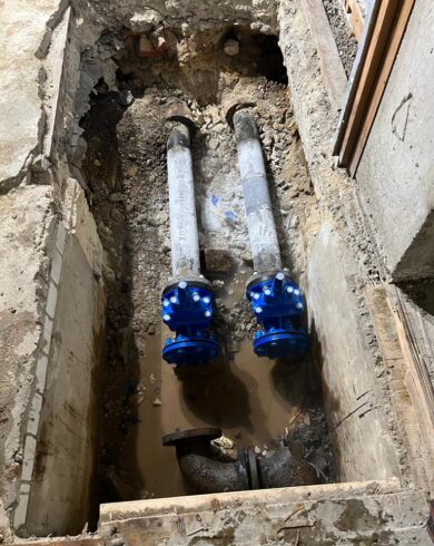 Valve Replacement Services with Pipe Freezing