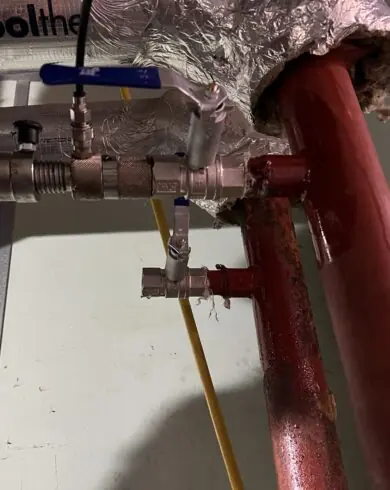 Hot Tapping Contractors Surrey installing valves