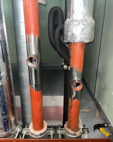 Hot Tapping Contractors - installing long handled valves