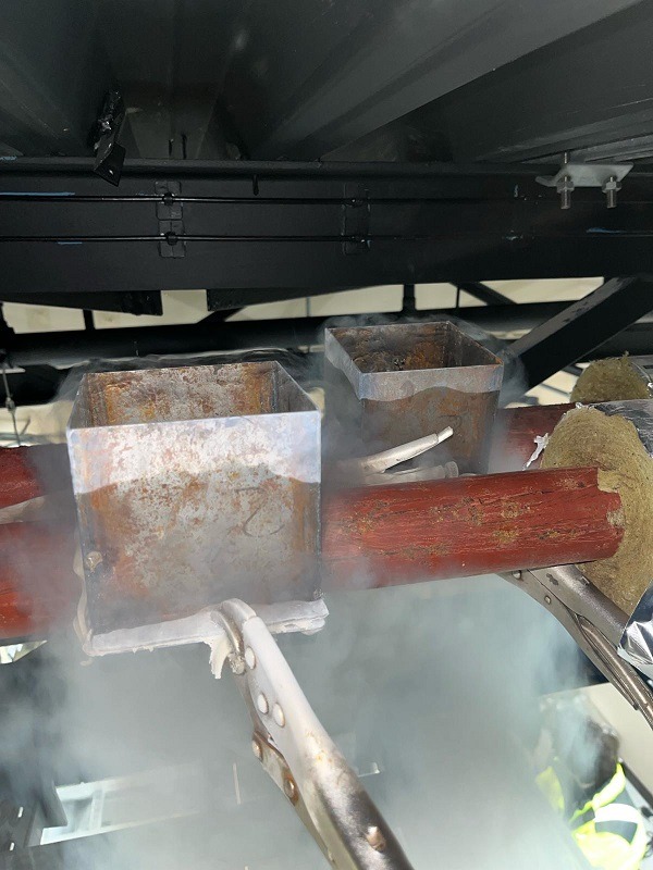 Pipe Freezing Process