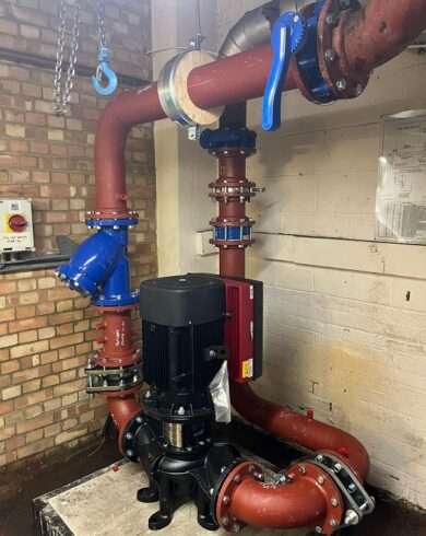 Pipe Freezers Services London - replacement pump