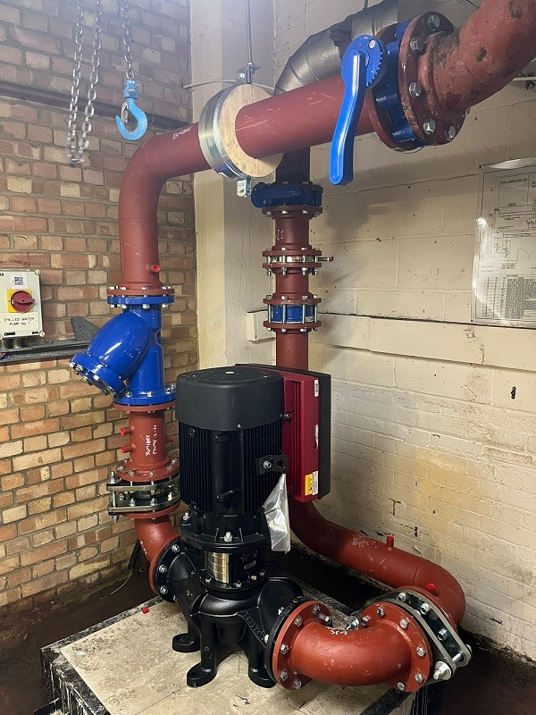 Pipe Freezers Services London - replacement pump