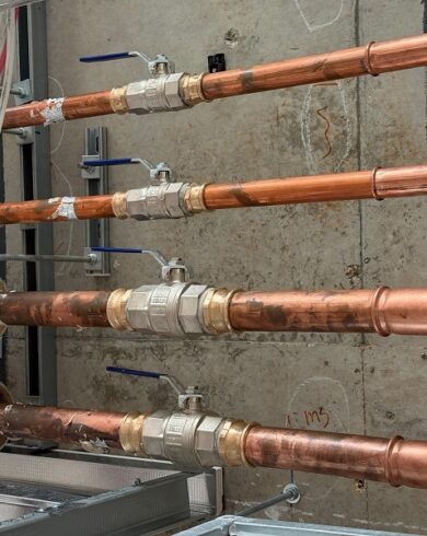 LTHW & CHW valve installation London