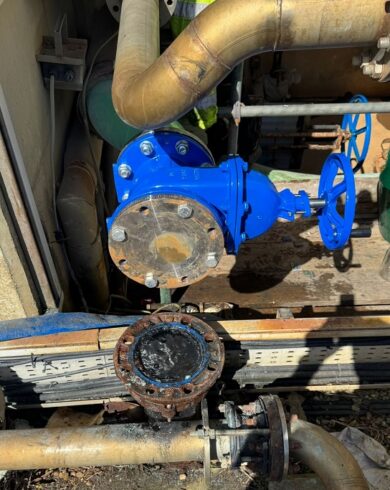 Industrial Valve Repair with Liquid Nitrogen Pipe Freezing Services