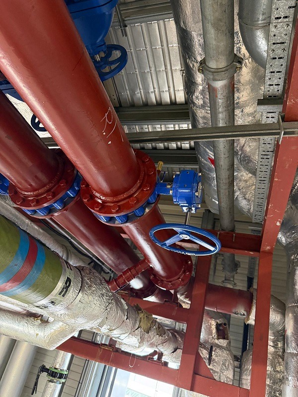Hospital LTHW pipework repairs
