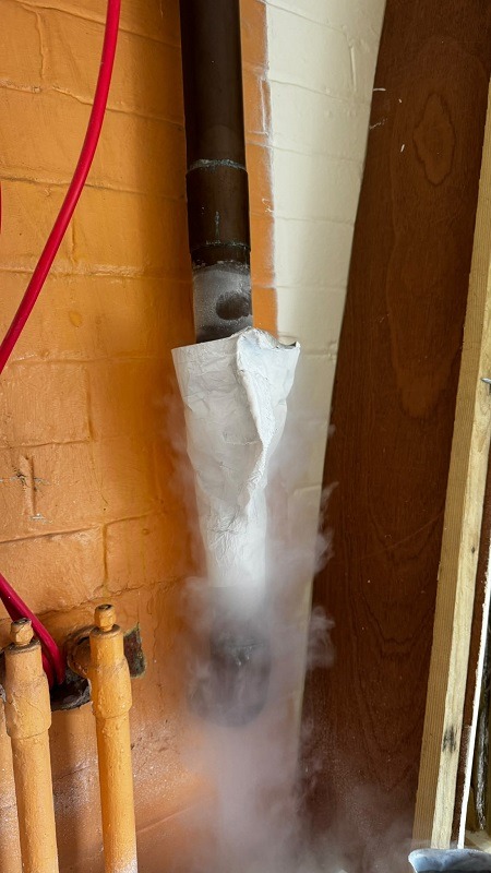 Industrial pipe freezing company Ilford